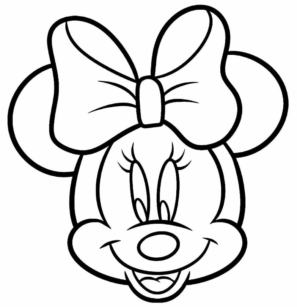 desenhos para colorir da minnie 44