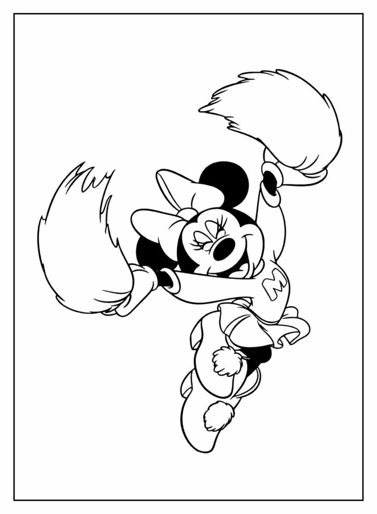 desenhos para colorir da minnie 46