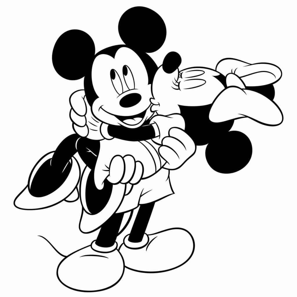 desenhos para colorir da minnie 47