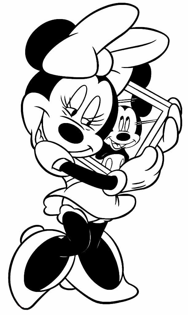 desenhos para colorir da minnie 49