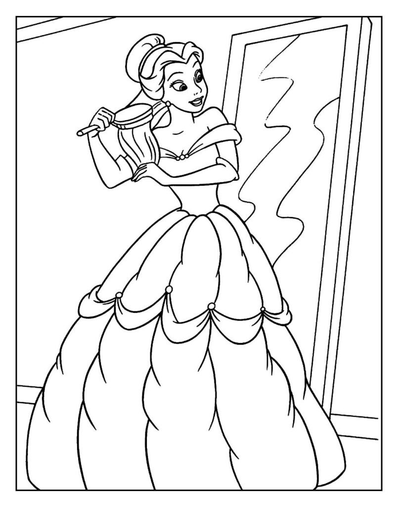 desenhos para colorir de cinderella 12