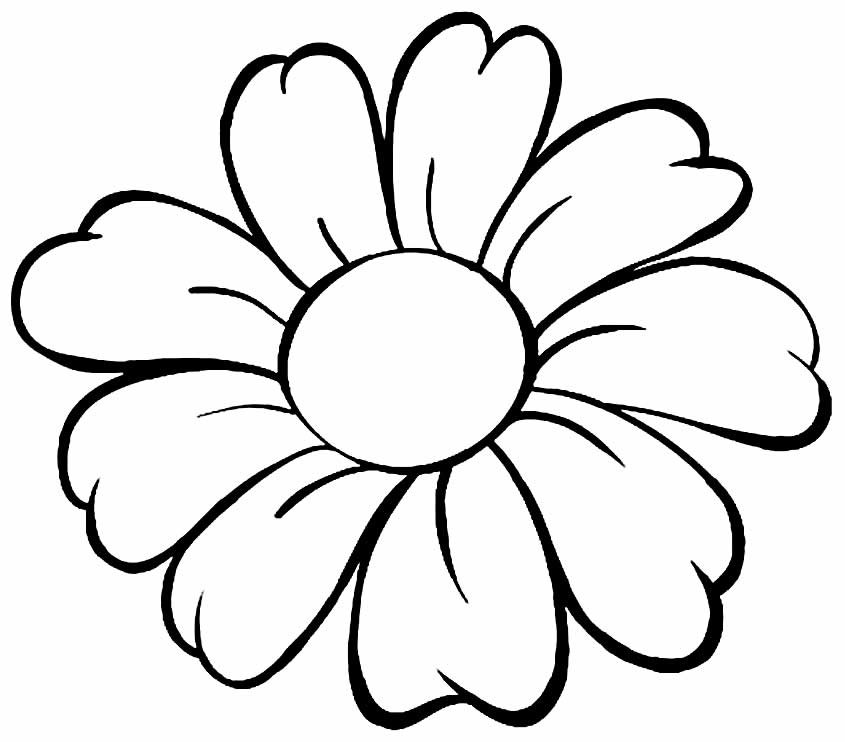 desenhos para colorir de flores 7