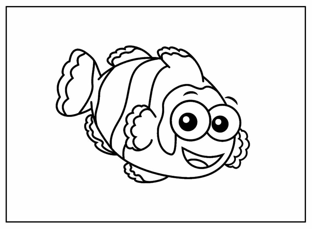 desenhos para colorir de peixes 10