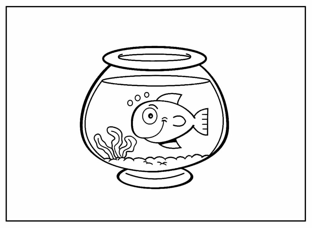desenhos para colorir de peixes 26