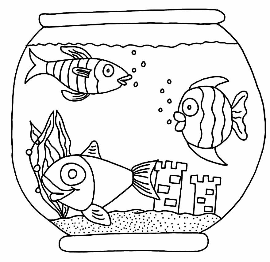 desenhos para colorir de peixes 28