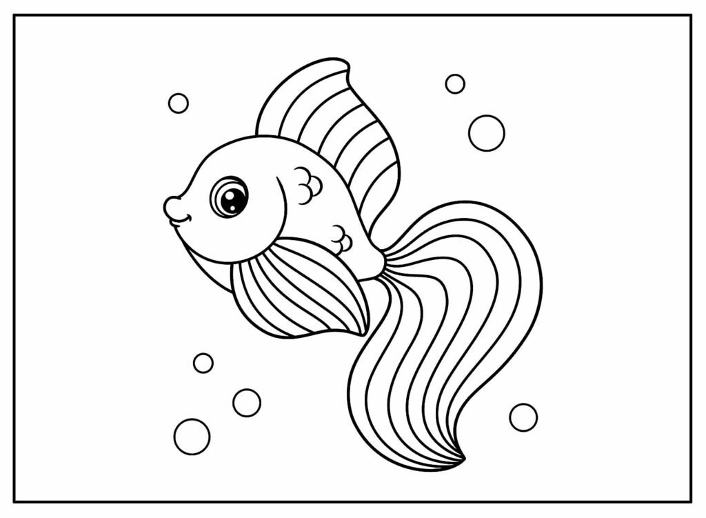 desenhos para colorir de peixes 29