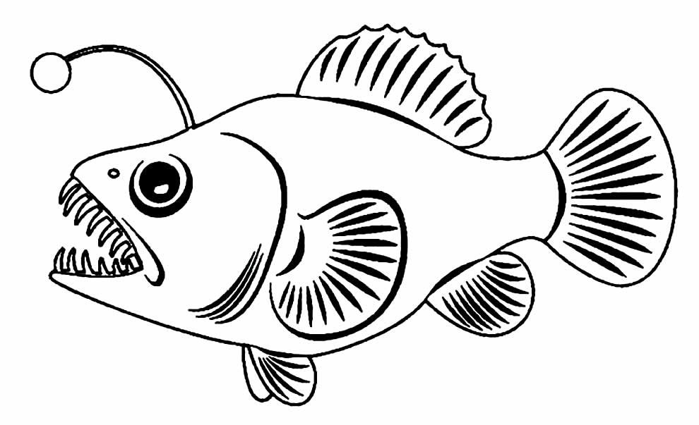 desenhos para colorir de peixes 4