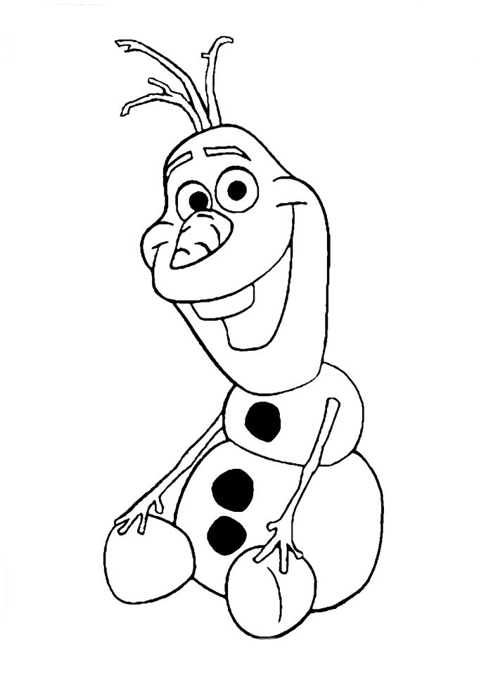 imagens-do-frozen-para-colorir olaf