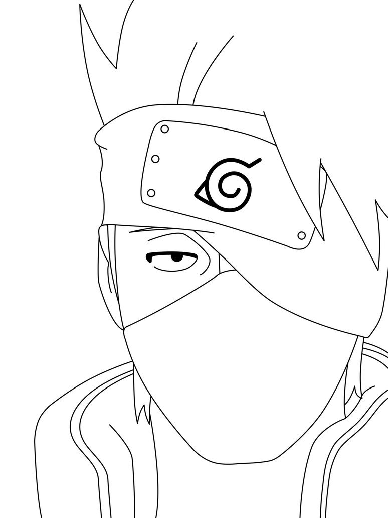 Desenho e Imagem Naruto Kakashi Fofo para Colorir e Imprimir Grátis para  Adultos e Crianças (Meninas e Meninos) 