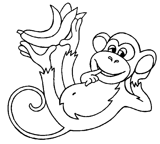 de 40] Macacos para colorir - Imprimir Desenhos