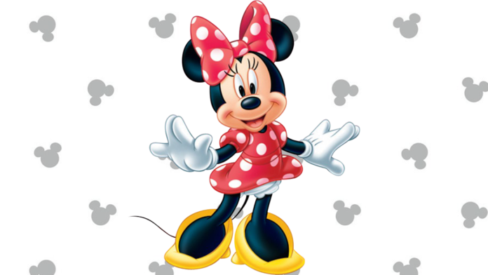 minnie para colorir