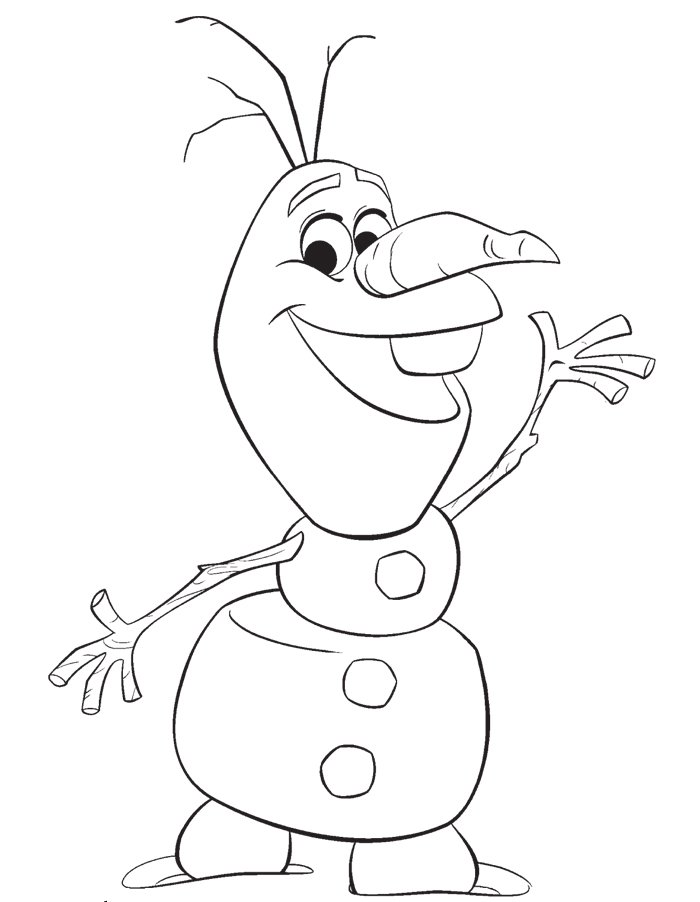 olaf-frozen-para-pintar olaf