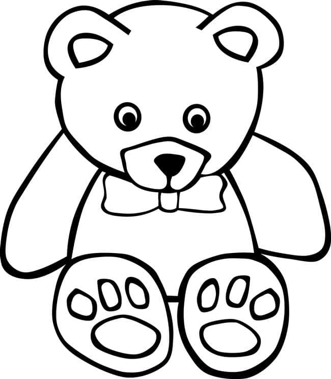 picture of a cartoon teddy bear