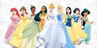 princesas disney para colorir