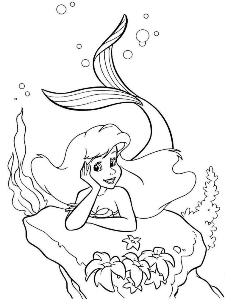 Desenho Para Colorir Princesa - Dezenas de Imagens pra Imprimir