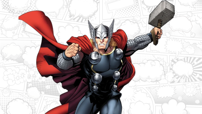 thor para colorir