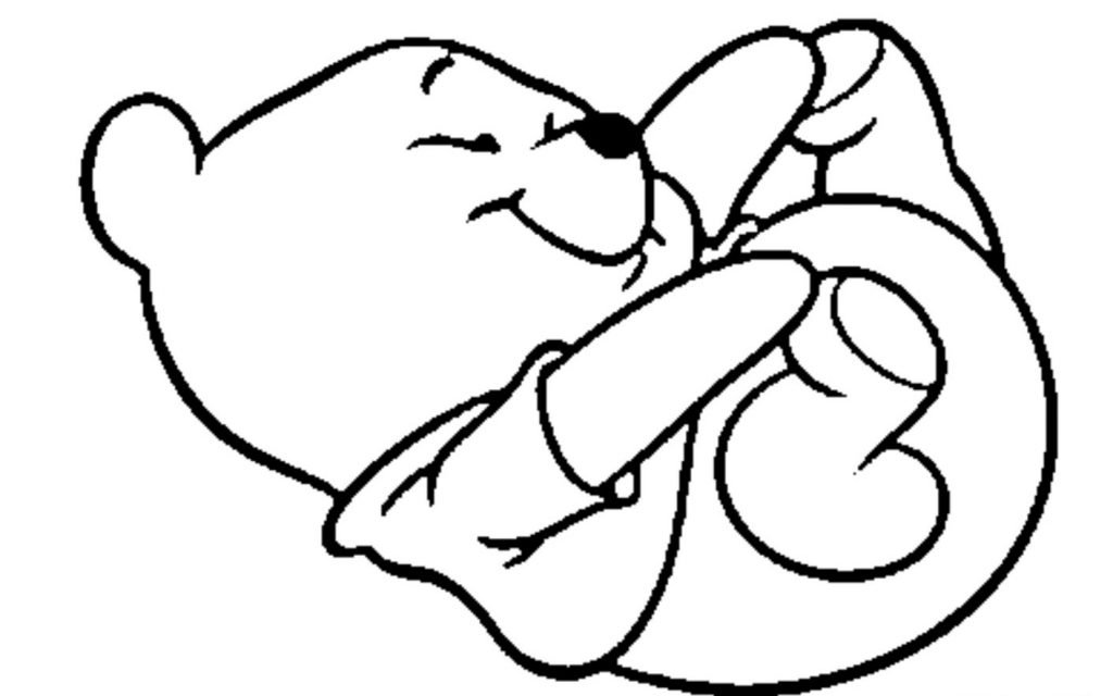 urso para colorir e pintar
