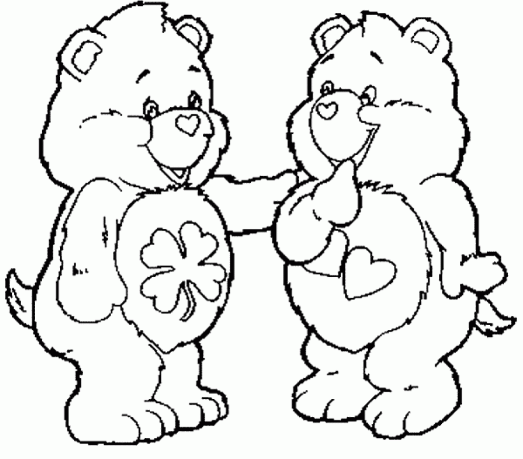 urso para colorir e pintar