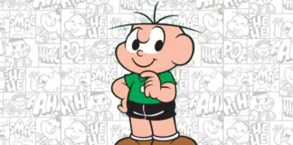 cebolinha para colorir