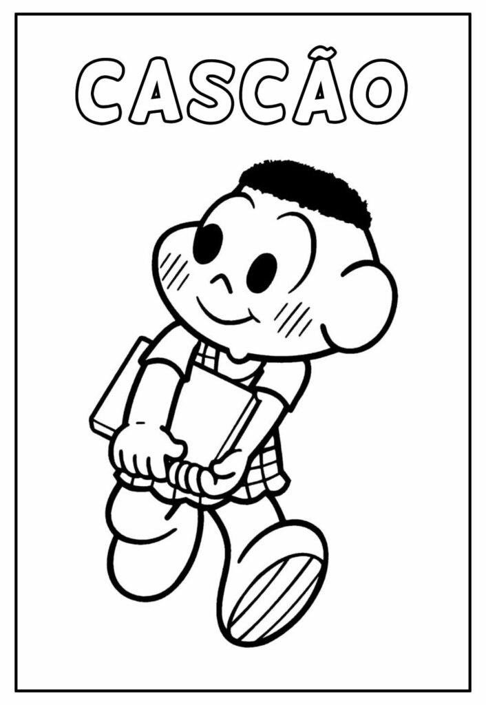 desenhos de cascao para colorir 27