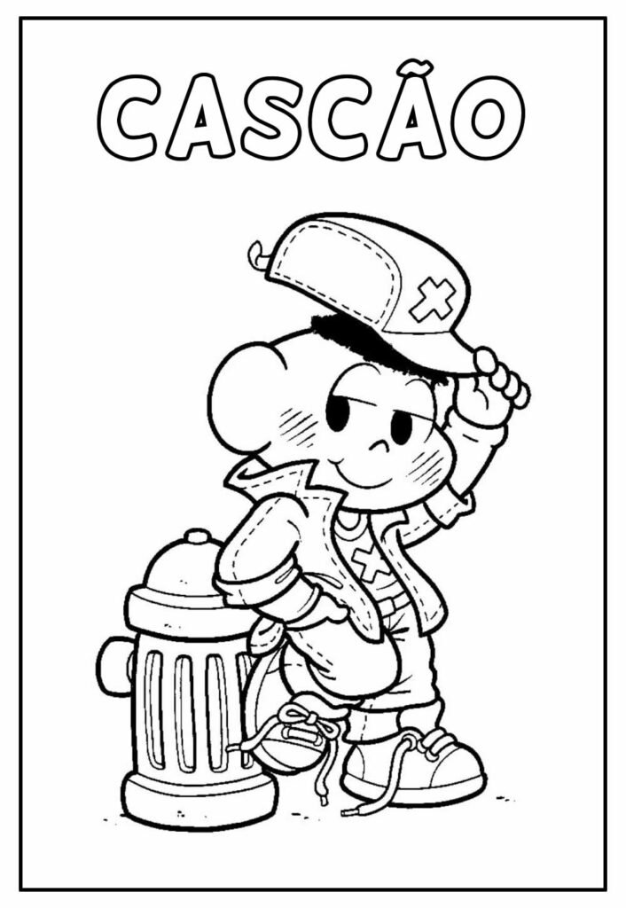 desenhos de cascao para colorir 31