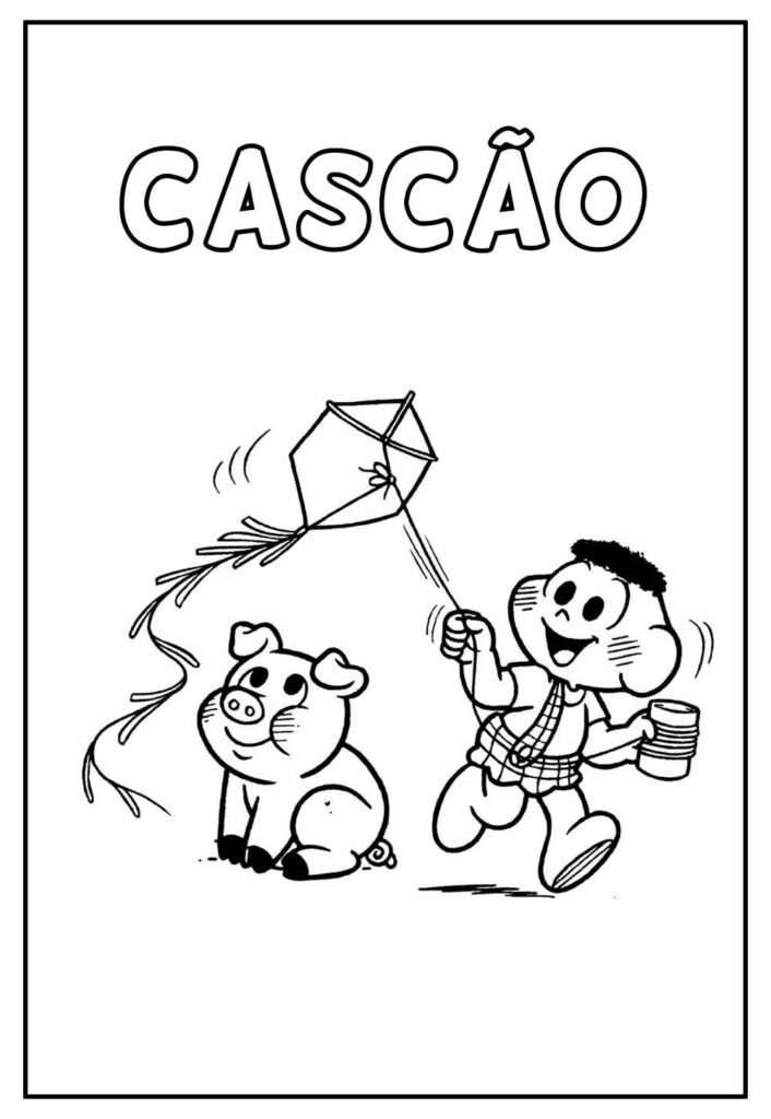 desenhos de cascao para colorir 32