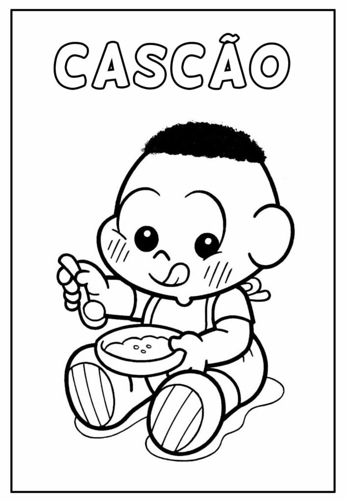 desenhos de cascao para colorir 33
