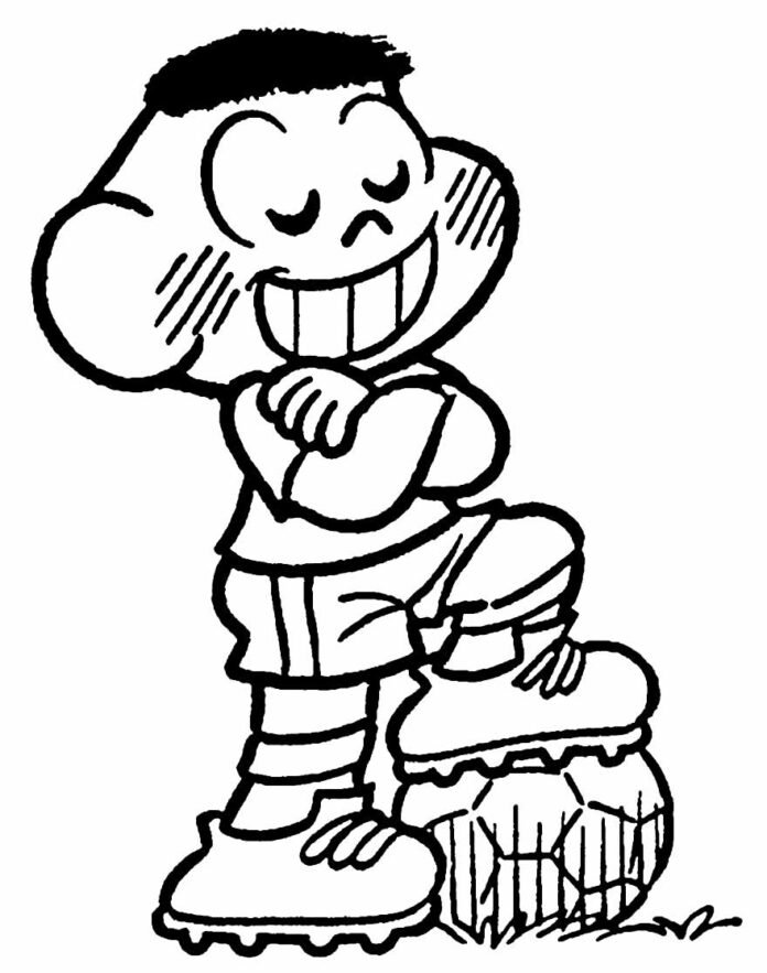 Desenhos do Cascão para Colorir e Imprimir