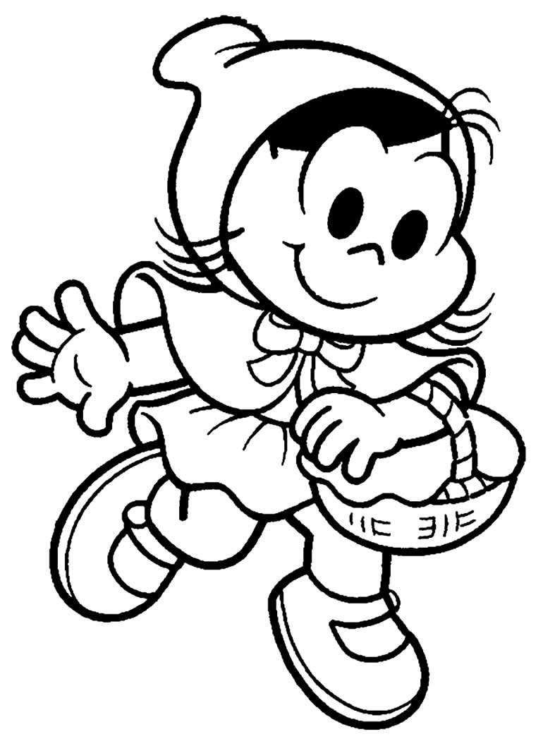 Desenhos da Magali para Colorir e Imprimir