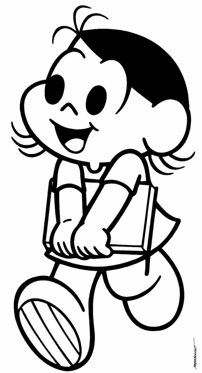 Desenhos da Magali para Colorir e Imprimir