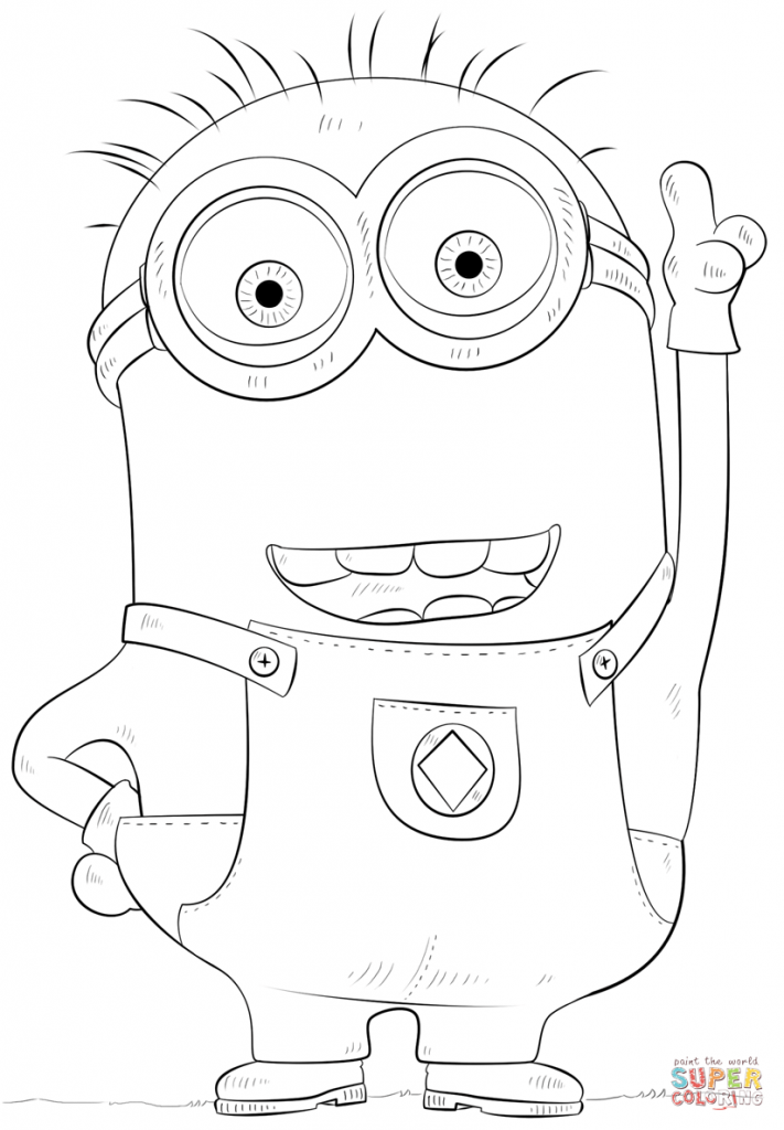 minions para colorir e pintar