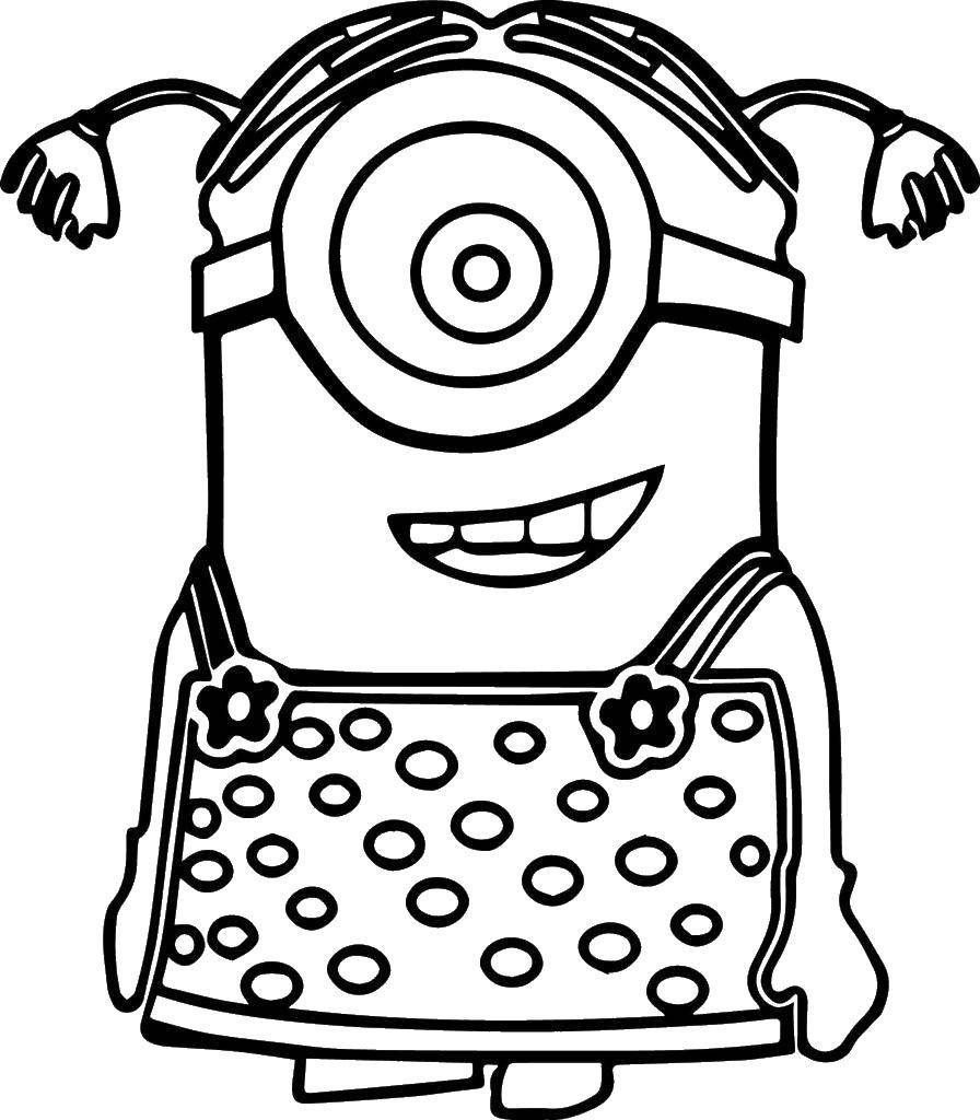 minions para colorir e pintar