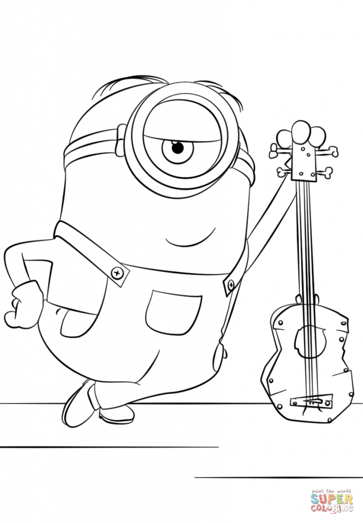 minions para colorir e pintar