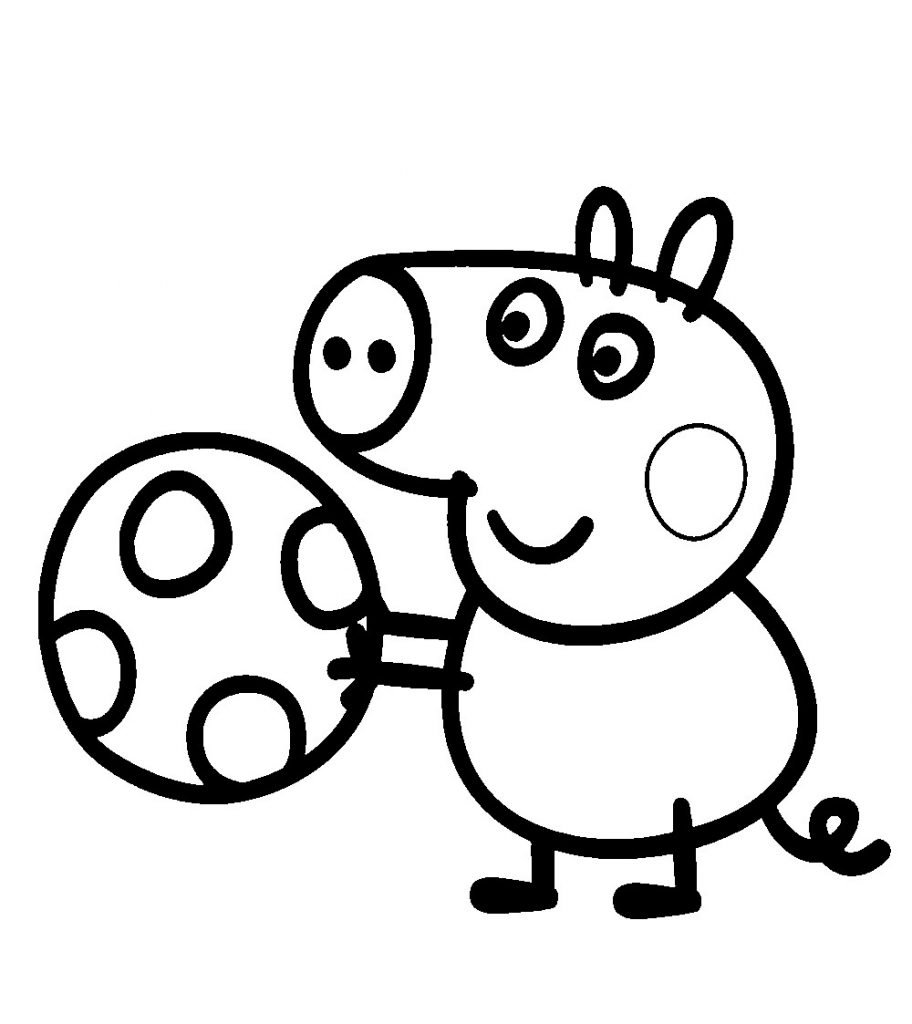 peppa pig para colorir e pintar