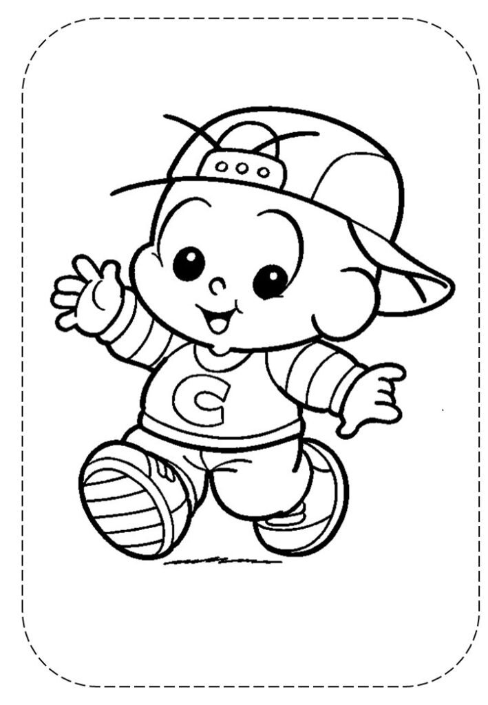 162 Desenhos da Turma da Mônica para colorir! –  – Desenhos para  Colorir