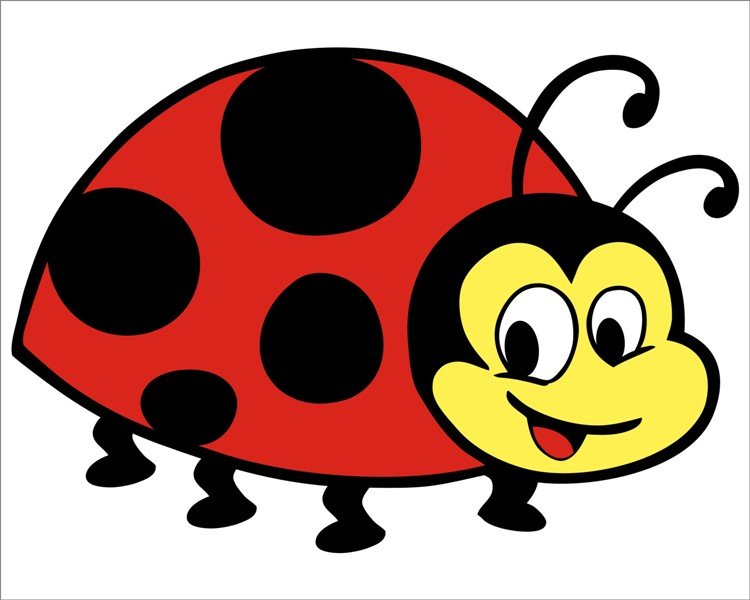 Desenhos de Joaninhas para Colorir e Imprimir - Muito Fácil - Aprender ...
