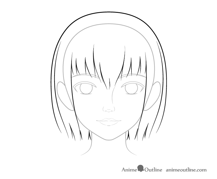 Como desenhar um retrato de anime - para que qualquer pessoa possa fazer  isso, Omnart