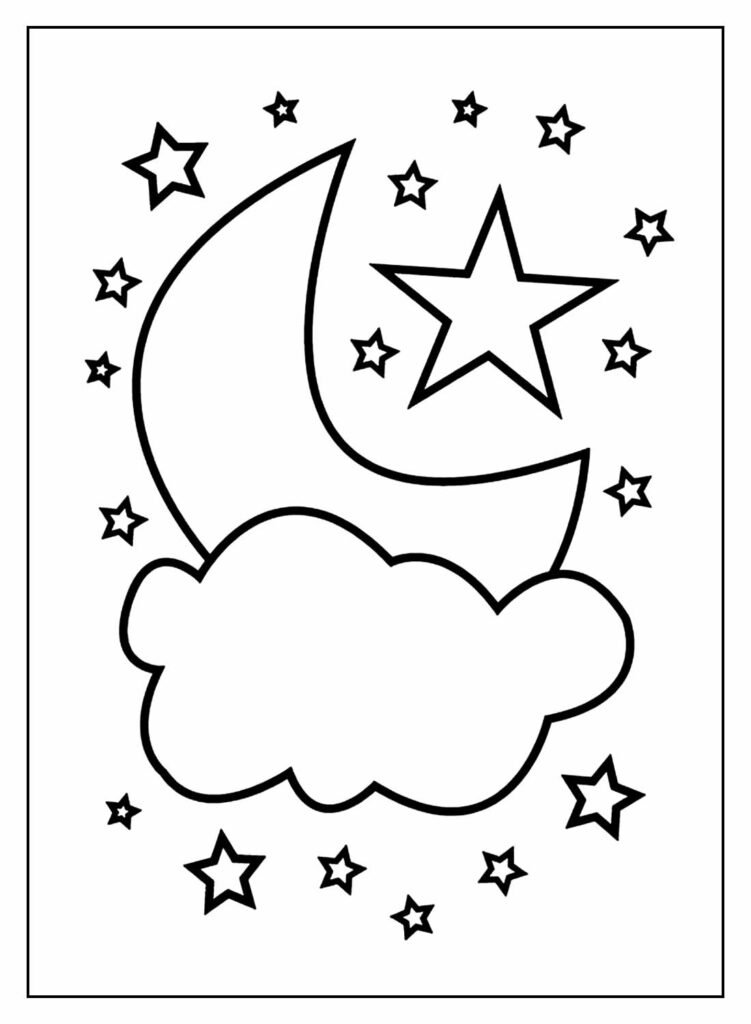 desenhos de estrela para colorir 13