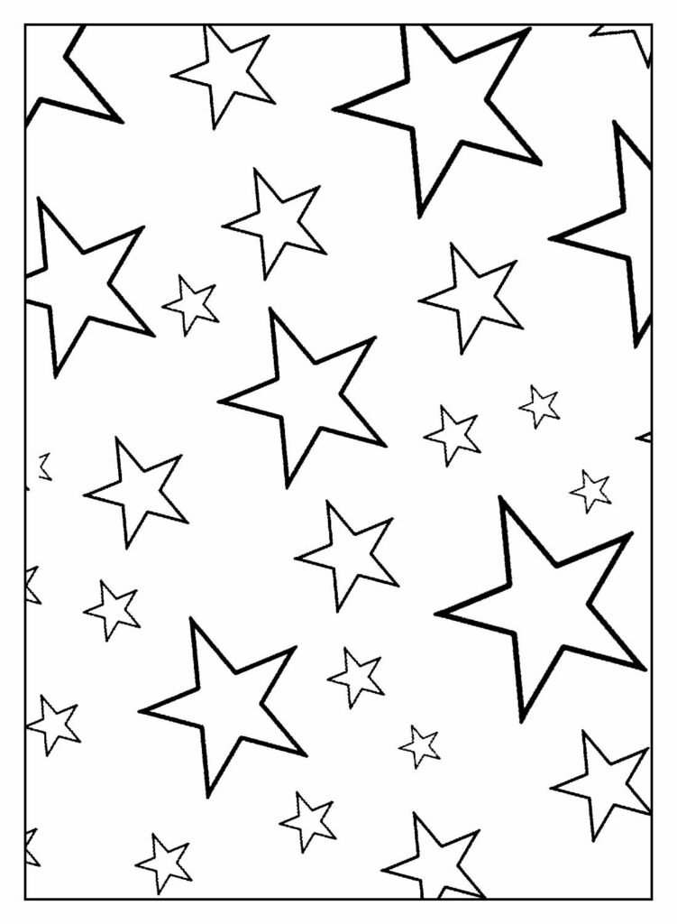 desenhos de estrela para colorir 14