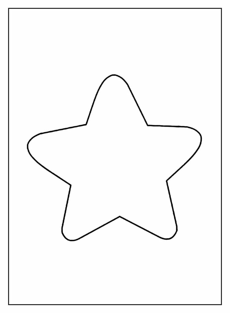 desenhos de estrela para colorir 22