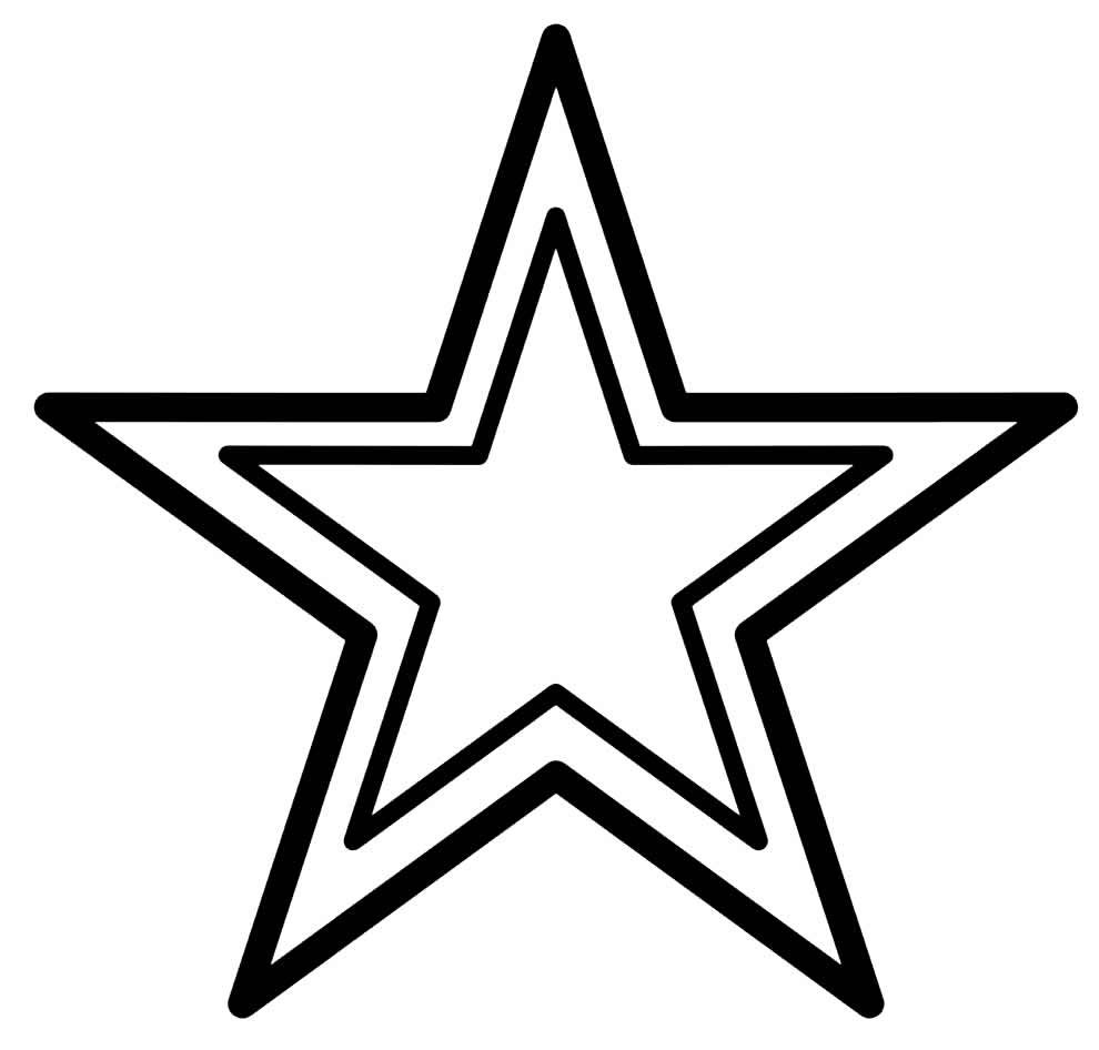 desenhos de estrela para colorir 26