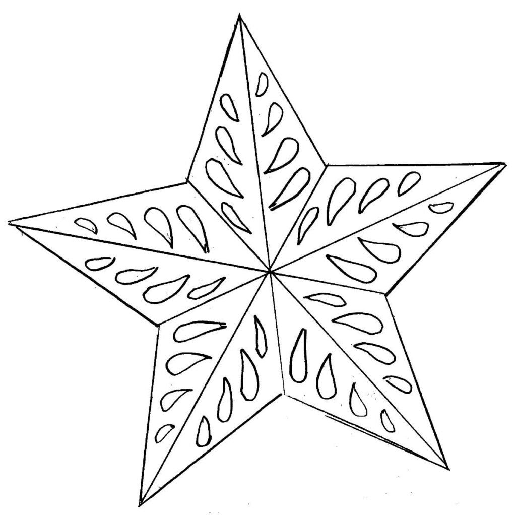 desenhos de estrela para colorir 29