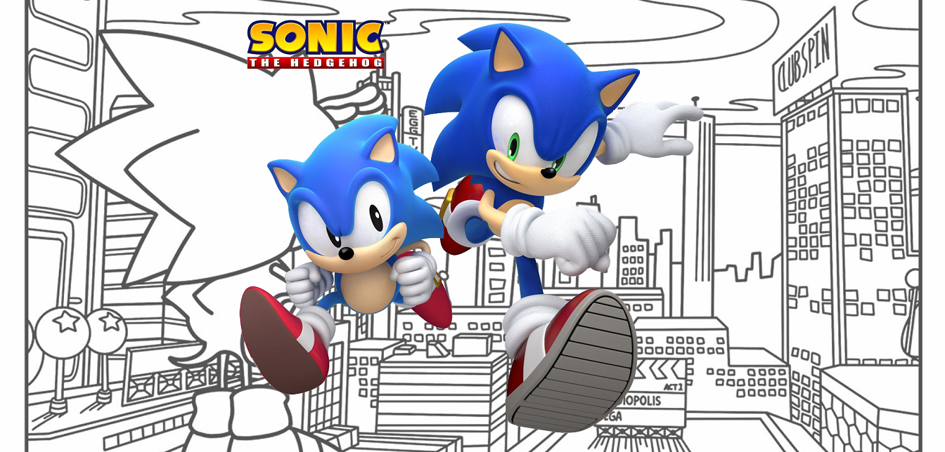 Sonic para colorir em 2023  Páginas para colorir, Desenhos do sonic,  Desenhos