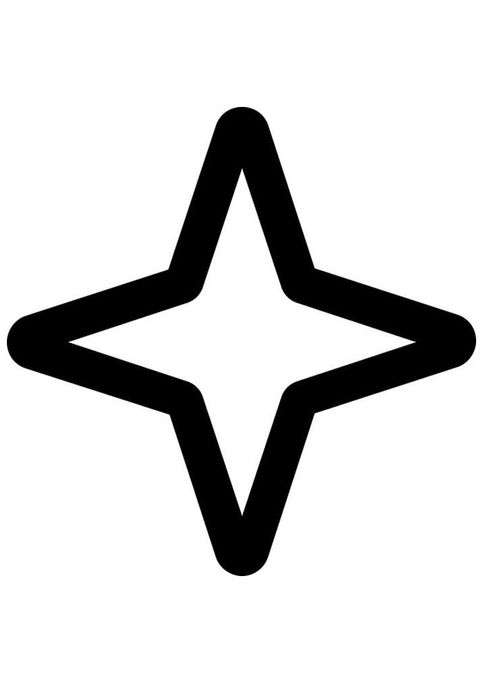 estrela para colorir 13