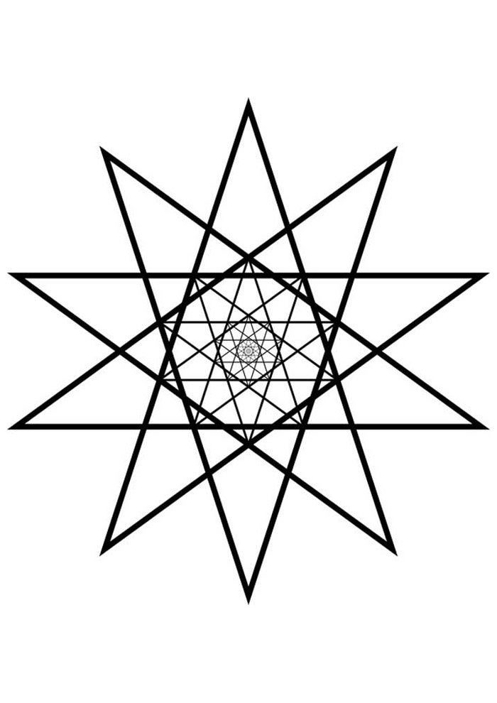 estrela para colorir 18