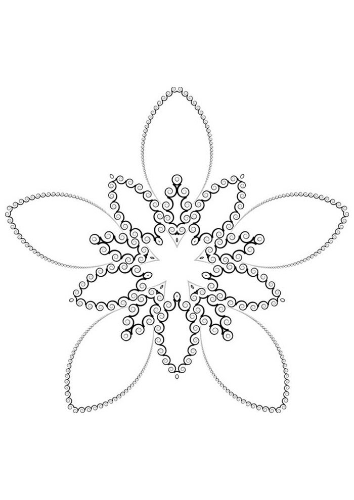 estrela para colorir 21