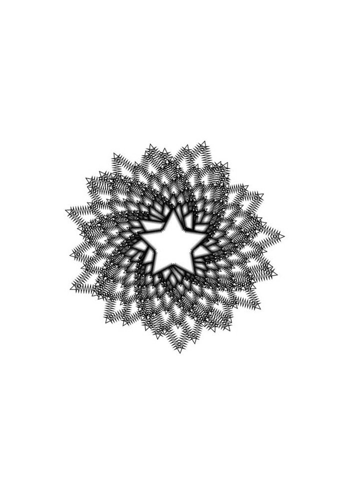 estrela para colorir 26
