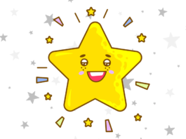 estrela para colorir