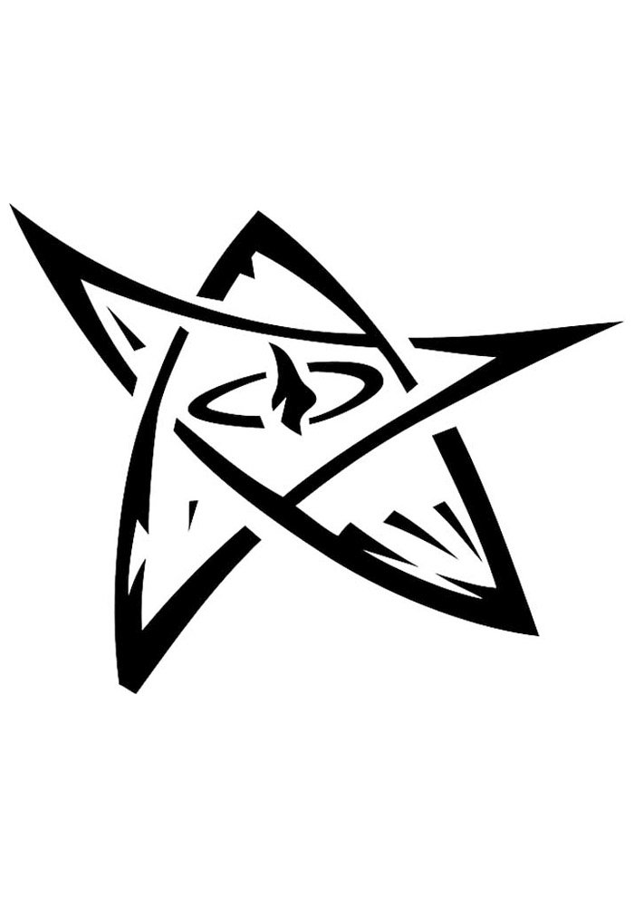 estrela para colorir 27