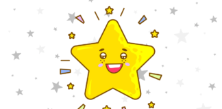 Estrela para Colorir e Imprimir – Muito Fácil estrela para colorir